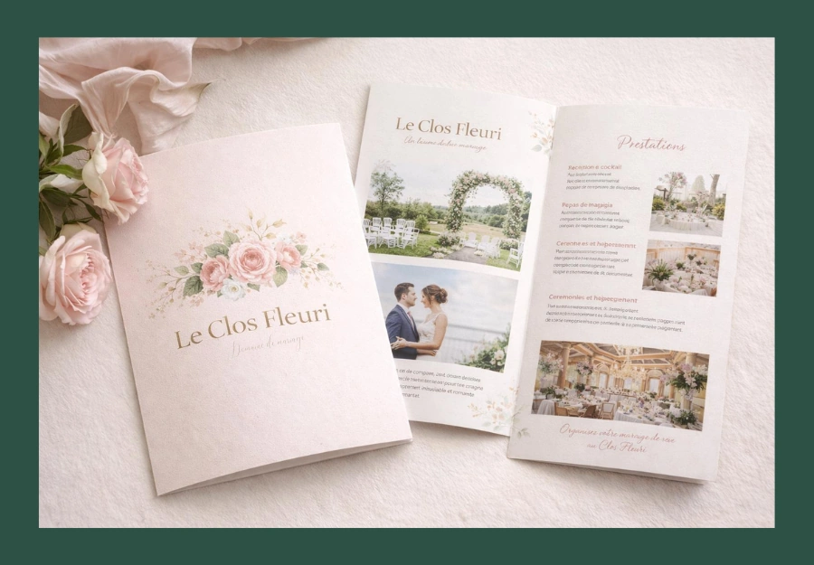 Print Le Clos Fleuri